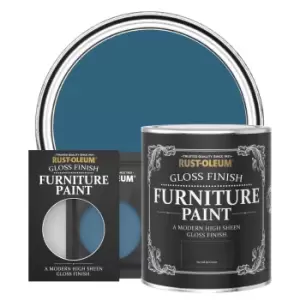 Rust-Oleum Gloss Furniture & Trim Paint - COBALT - 750ml