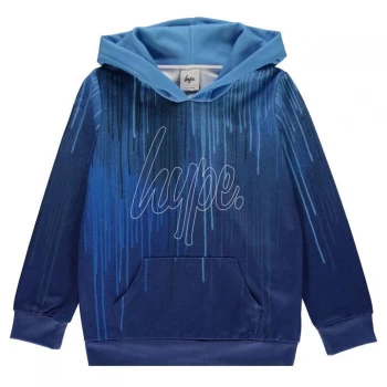 Hype Pullover Hoodie Junior Boys - Blue