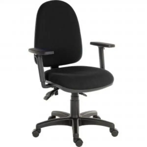 Ergo Trio HB Ops Chair Adj Arms BK EXR13054TK