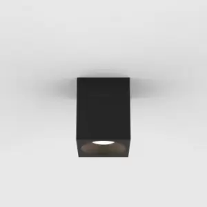 Astro Kos Outdoor Square Surface Mounted LED Downlight Textured Black IP65