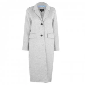 Gant Double Faced Coat - 93 Grey Melange