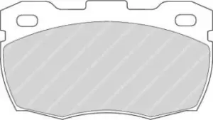 Ferodo FDB871 Brake Pad Set Front Axle Premier Car