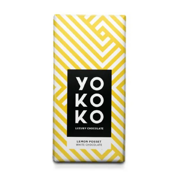 Yokoko Yokoko Chocolate Bar Lemon Posset White Chocolate (Bar 95g) - 0401368 0401368