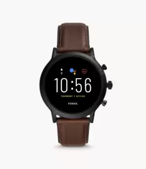 Fossil Men Gen 5 Smartwatch The Carlyle HR Dark Brown Leather