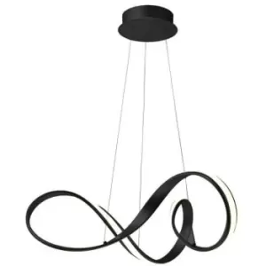 Cristal Record Lighting - Cristal Elegance LED Pendant Lamp 36W 2800Lm 3000K Black