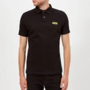 Barbour International Mens Essential Polo Shirt - Black - XL