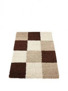 Milan Shaggy Squares Rug