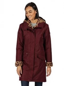 Regatta Rimona Jacket - Burgundy , Burgundy, Size 20, Women