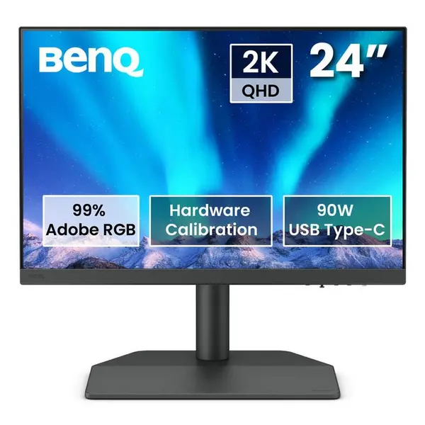 Benq 24" SW242Q 2K Quad HD IPS LED Monitor