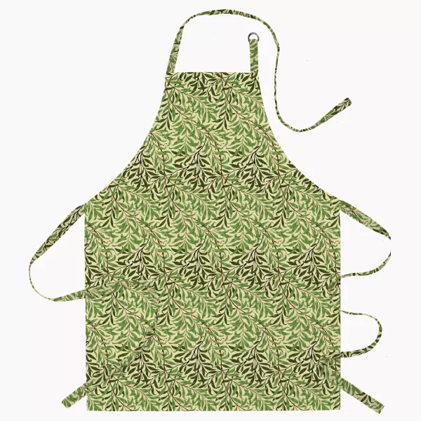 William Morris Willow Boughs Acrylic Apron Green