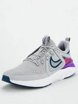 Nike Legend React 2 - Grey/Blue , Grey/Blue, Size 6, Women