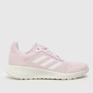 Adidas Pale Pink Tensaur Run 2.0 Girls Youth Trainers