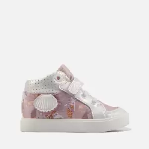 Clarks Toddler City Pop Trainers - Light Pink Combi - UK 8 Toddler