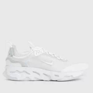 Nike White React Live Trainers