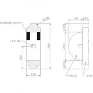 IR emitter 940 nm 140 1204 SMD