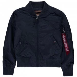 Alpha Industries MA1 TT Bomber Jacket - Rep Blue