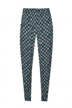 French Connection Medina Tile Printed Joggers Green