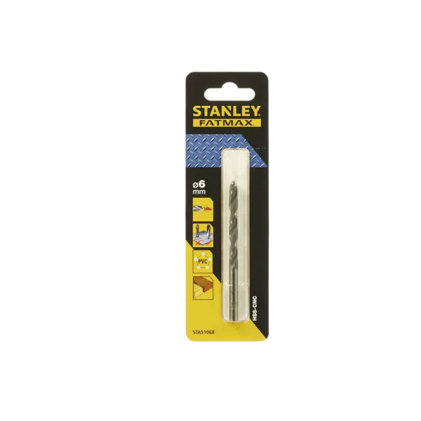 Stanley Fatmax Bullet Metal Drill Bit 6mm - STA51068-QZ