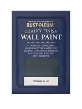 Rust-Oleum Rust-Oleum Chalky Wall Paint 10ml Tester Sachet Evening Blue