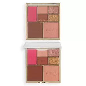 Revolution Pro Iconic Eye & Cheek Palette 12g (Various Shades) - Medium/Deep