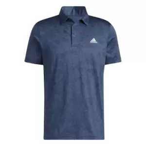 adidas Jacquard Polo - Blue