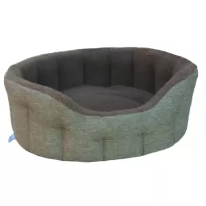 P&L Basket Weave Dog Bed XL Tweed