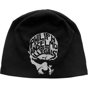 Philip H. Anselmo & The Illegals - Face Unisex Beanie Hat - Black