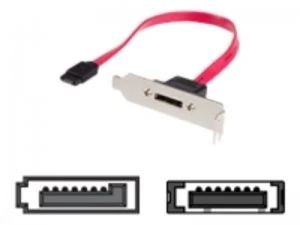 StarTech.com Low Profile SATA to eSATA Plate Adapter