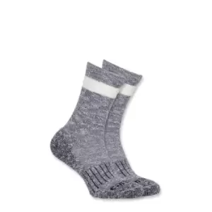 Carhartt Womens All Season Crew Walking Polyester Socks Medium - UK 5-7.5, EU 38-42, US 5.5-8.5