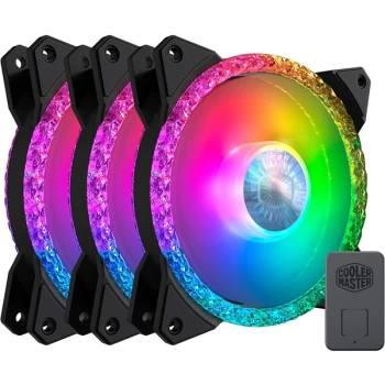 Cooler Master MasterFan MF120 Prismatic ARGB Cooling Fan Triple Pack - 120mm