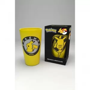 Pokemon Pikachu 25th Anniversary Large Glass