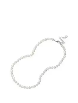 Jon Richard Silver White Pearl Necklace