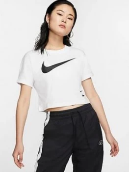 Nike Nsw Sportswear Swoosh Top - White