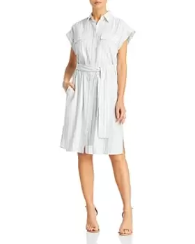 Hugo Boss Driga Striped Shirt Dress