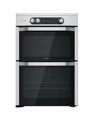 Hotpoint HDM67I9H2CX Freestanding Double Oven Electric Cooker