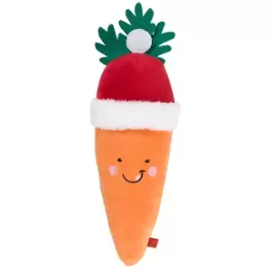 Zoon Santa Carrot Dog Toy