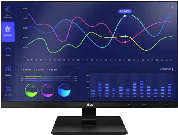 LG 27" 27BK750Y-B Full HD IPS LED Monitor