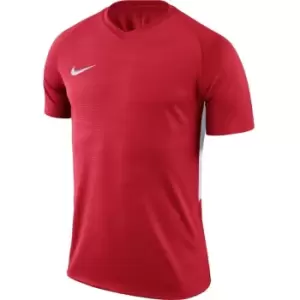 Nike Tiempo Short Sleeve T-Shirt Juniors - Red