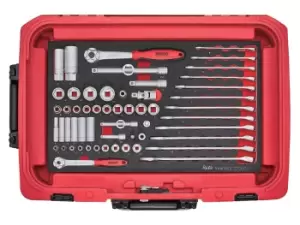 Teng TEFSK57 Spanner/ Socket Set 57pc