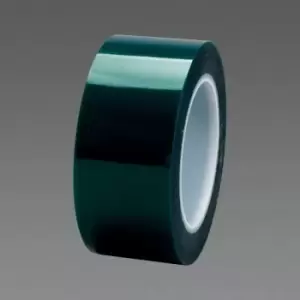 3M Polyester Tape 8992, Green, 25mm x 66 m, 0.08mm - Green