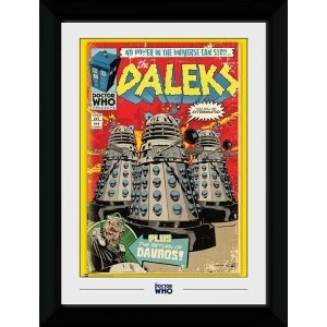 Doctor Who Dalek Comic Collector Print