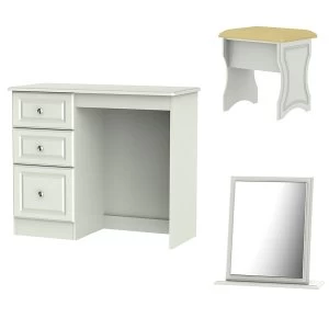 Robert Dyas Montego 3 Piece Dressing Table Set - Ash Grey