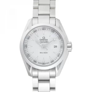 Seamaster Aqua Terra 150M Quartz 30mm Quartz Silver Dial Stainless Steel Ladies Watch