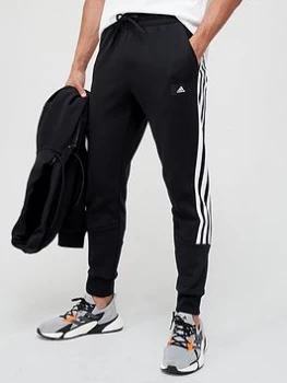 adidas Future Icon 3 Stripe Sweat Pants - Black, Size 2XL, Men