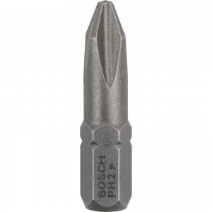 Bosch Extra Hard Phillips Screwdriver Bits PH2 25mm Pack of 3