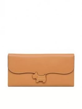 Radley Crest Large Flapover Matinee Purse - Dark Butter