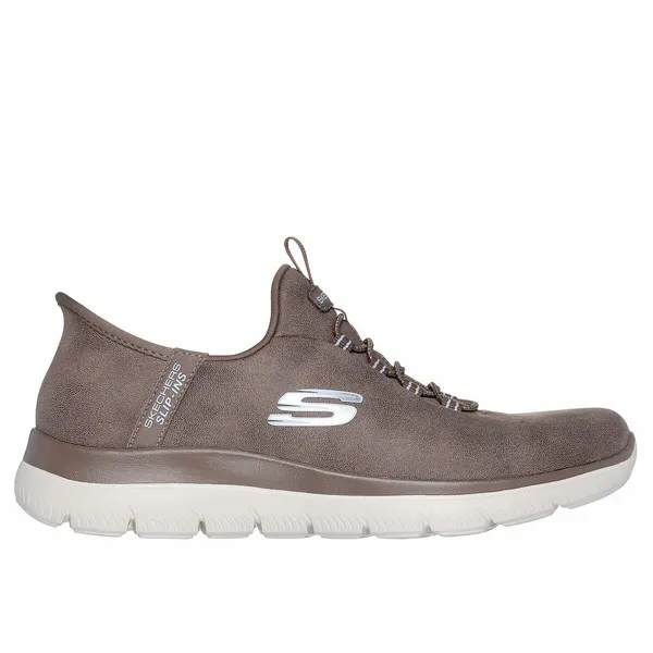 Skechers Womens Slip Ins Summits Unknown Trail Hands Free Trainers - UK 6 Brown female PS4208BRN6