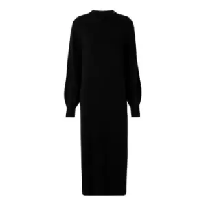 Calvin Klein Jeans Fluffy Yarn Sweater Dress - Black