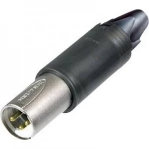 Neutrik NC3FM-C XLR connector Plug, straight, Socket, straight Number of pins: 3 Silver