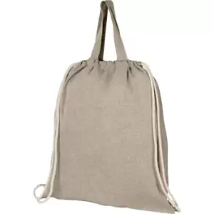 Bullet Adults Unisex Pheebs 150gm Drawstring Backpack (One Size) (Heather Natural)